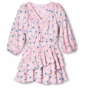 Target X LoveShackFancy floral, ruffle dress